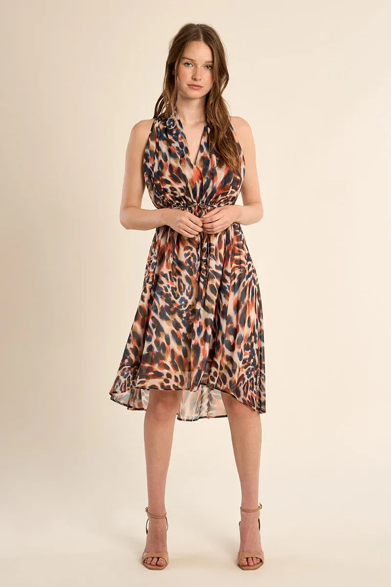 Molly Bracken Midi Dress Myla Asymmetrical Dress