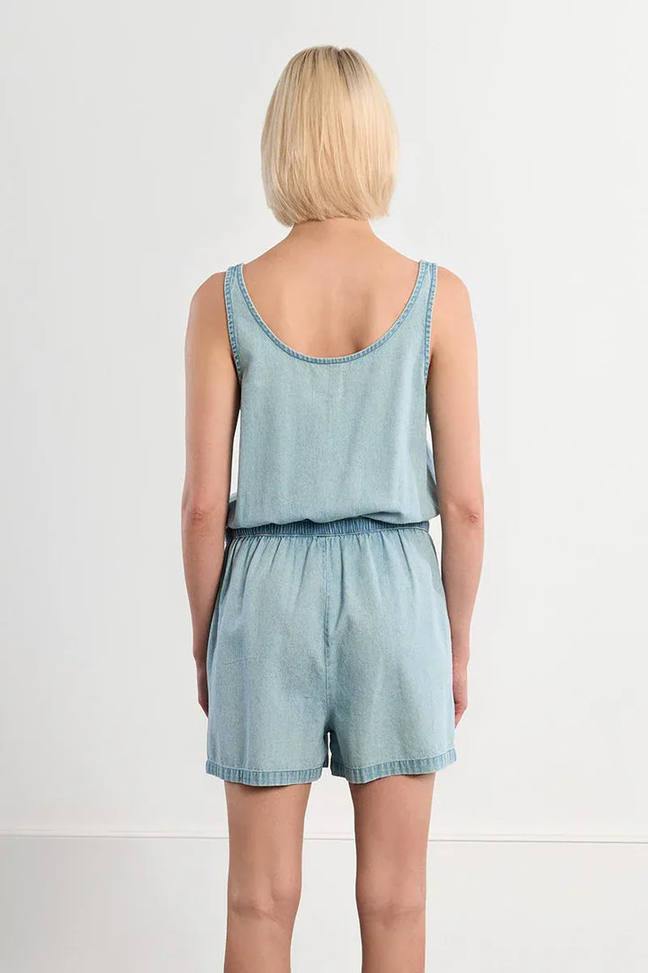 Molly Bracken Romper Annie Tie Waist Romper