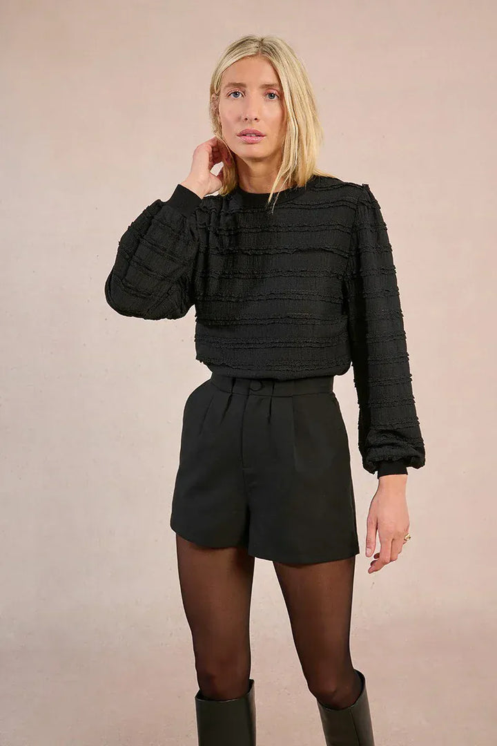 Molly Bracken Shorts Black / XS Lexi Pleated Shorts