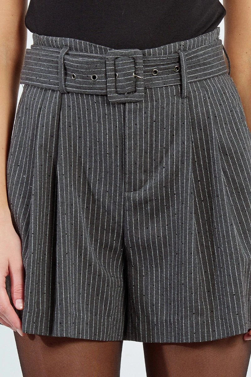 Molly Bracken Shorts Leyla Pinstripe Shorts