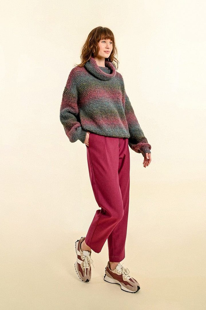 Molly Bracken Sweater Hayden Tie & Dye Knit Sweater