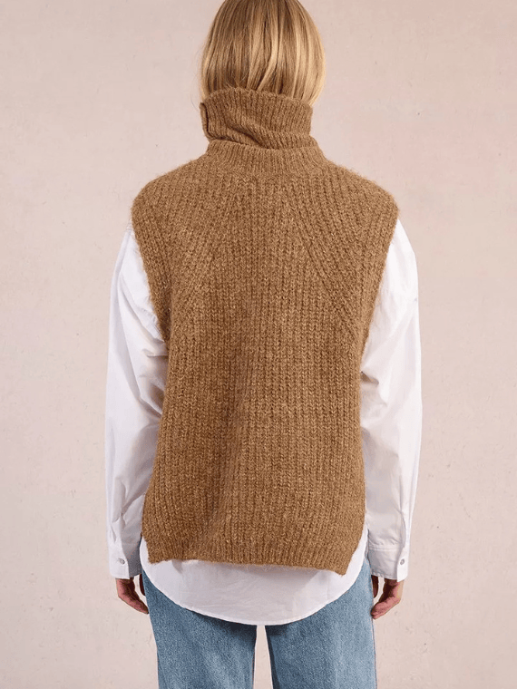 Molly Bracken Sweater Nova Turtleneck Open Sweater