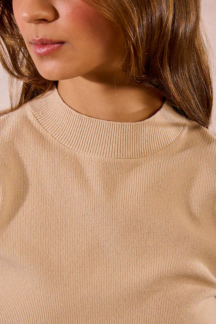 Molly Bracken Sweater Sadie Mock Neck Sweater