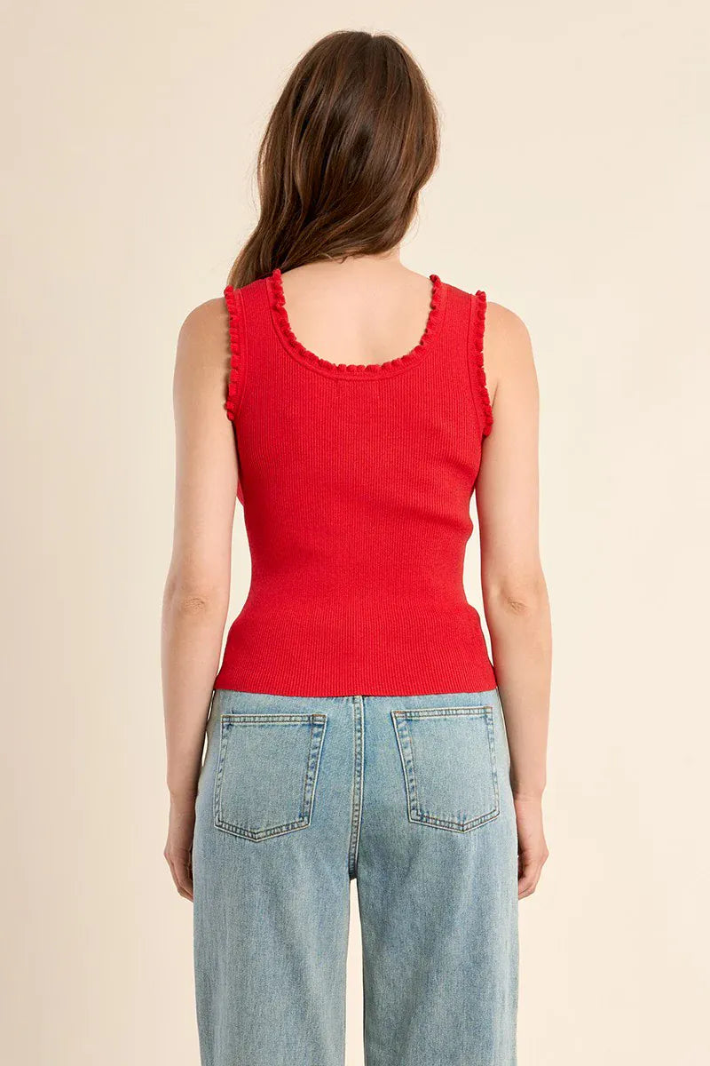 Molly Bracken Tank Sadie Ribbed Tank Top