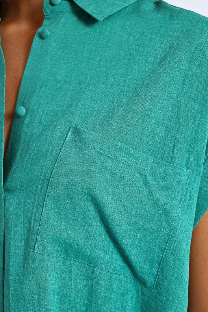Molly Bracken Top Camila Short Sleeve Shirt