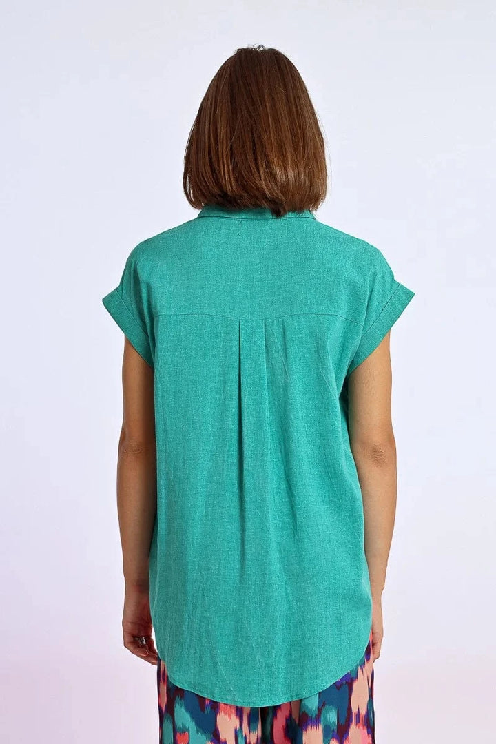 Molly Bracken Top Camila Short Sleeve Shirt