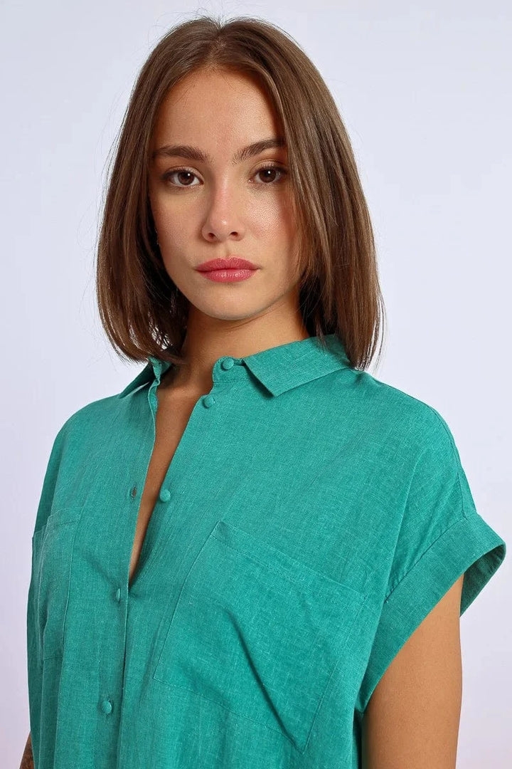 Molly Bracken Top Camila Short Sleeve Shirt
