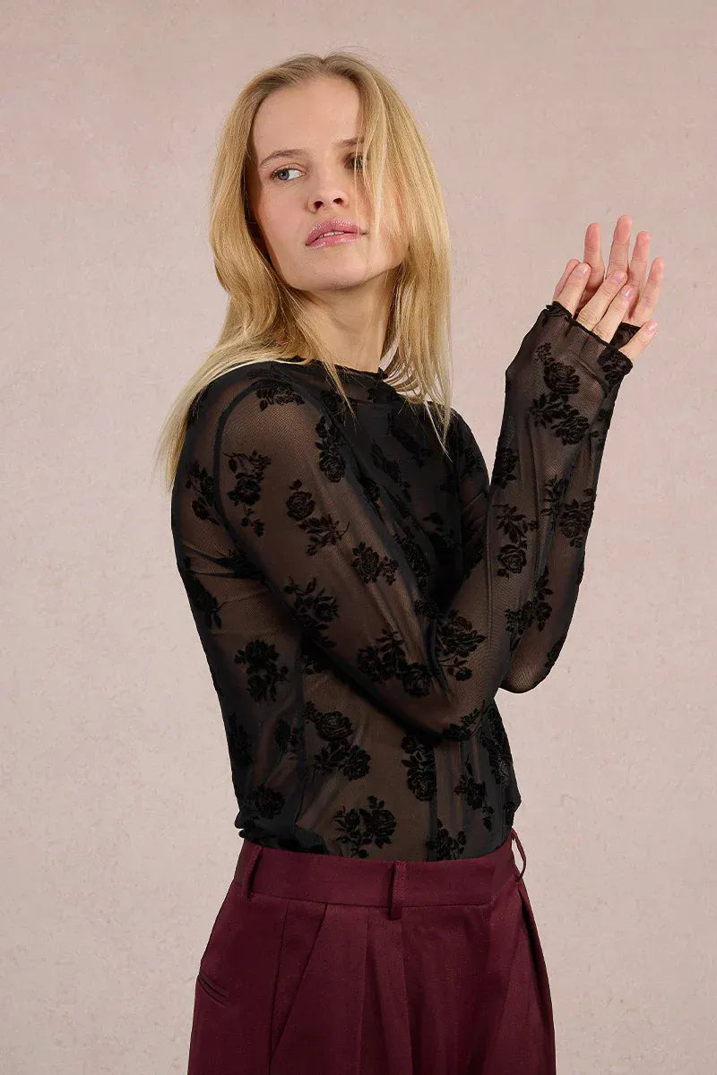 Molly Bracken Top Mabel Floral Lace Top