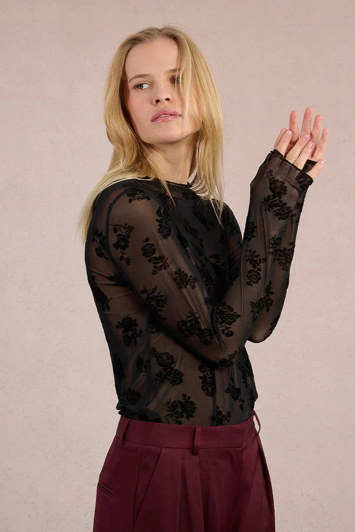 Molly Bracken Top Mabel Floral Lace Top