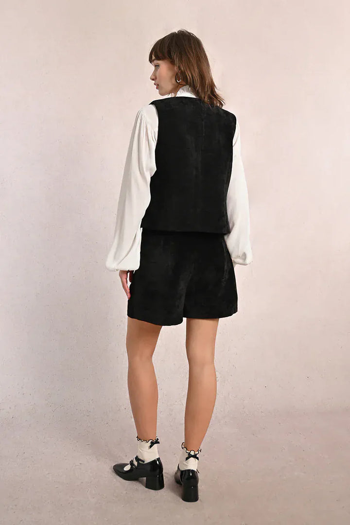 Molly Bracken Vest Miranda Button Vest