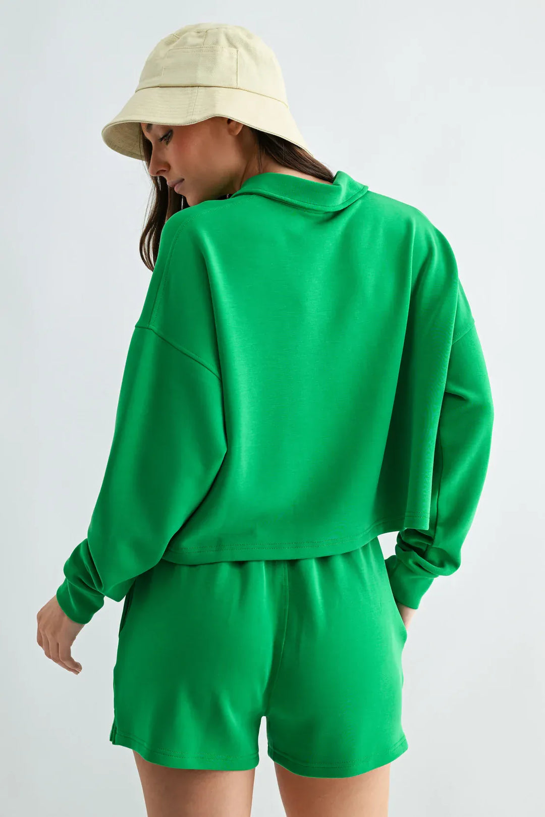 Mono B Loungewear Laguna Breakline Collared Set