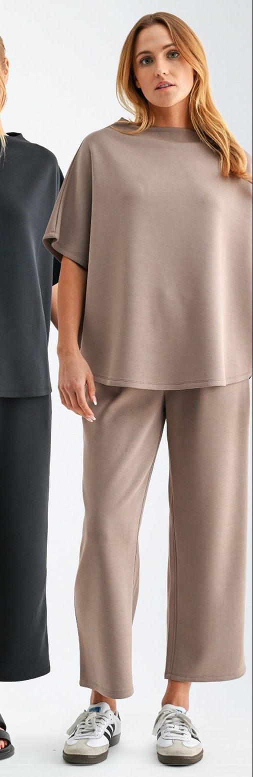 Mono B Loungewear Silken Taupe / S Coastal Breeze Set