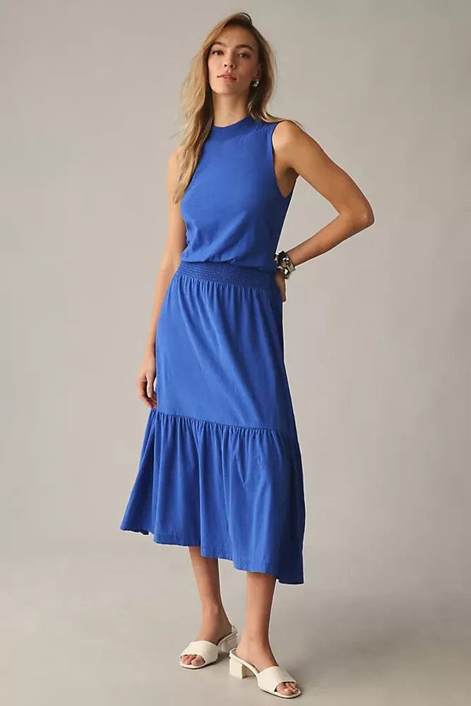 Nation LTD Dress Blue Bottle / S Barrett 90s Midi Dress