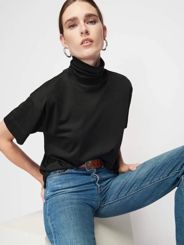 Nation LTD Top Jet Black / S Fable Turtleneck