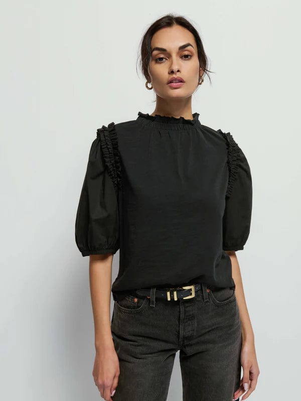 Nation LTD Top Jet Black / XS Roya Top