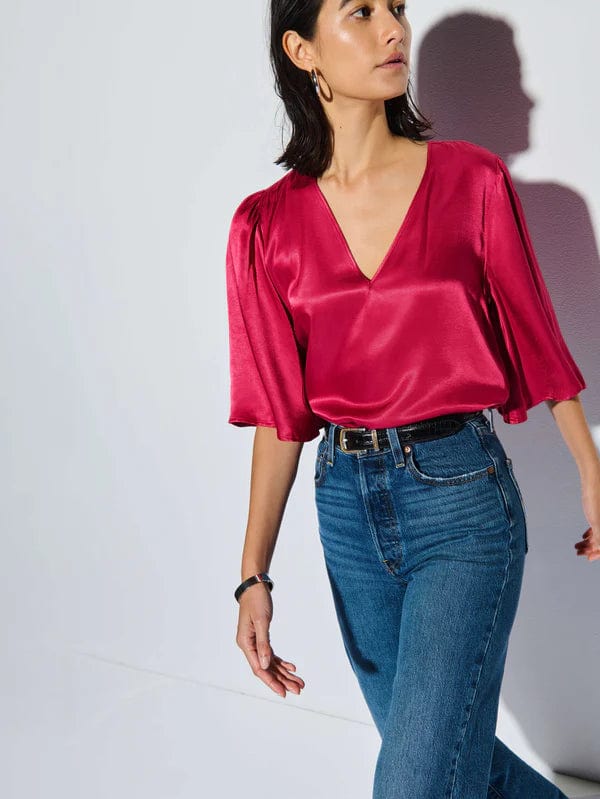 Nation LTD Top Mel V-Neck Top