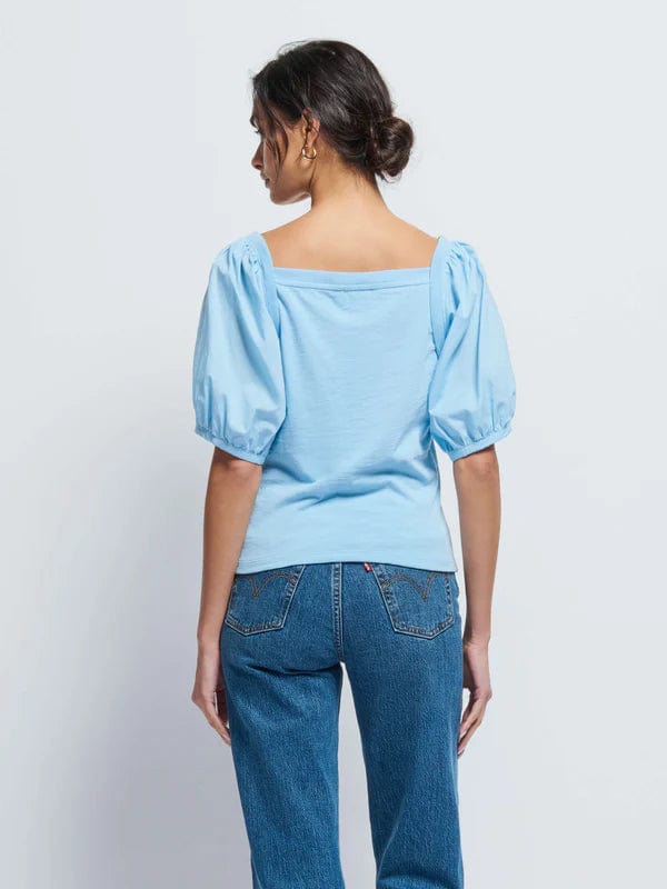 Nation LTD Top Naya Puff Sleeve Top