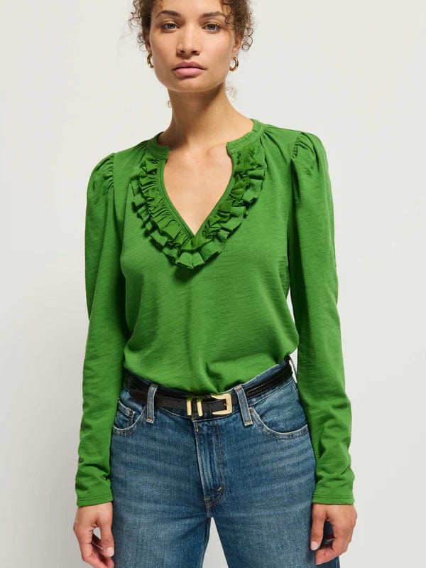 Nation LTD Top Salon Green / S Valita Top