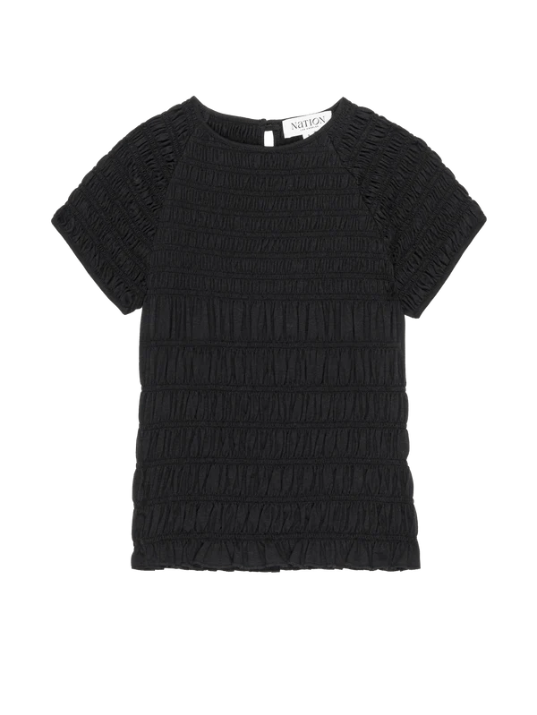 Nation LTD Top Sissi Smocked Top