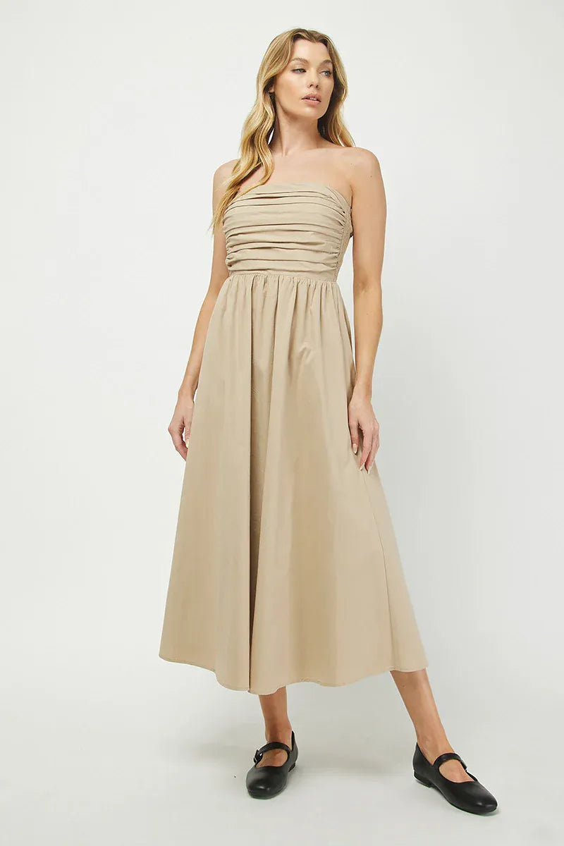 Needii Dress Taupe / S Karrie Maxi Dress