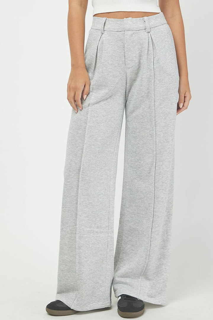 Needii Pants Heather Grey / S Tatum French Terry Trousers