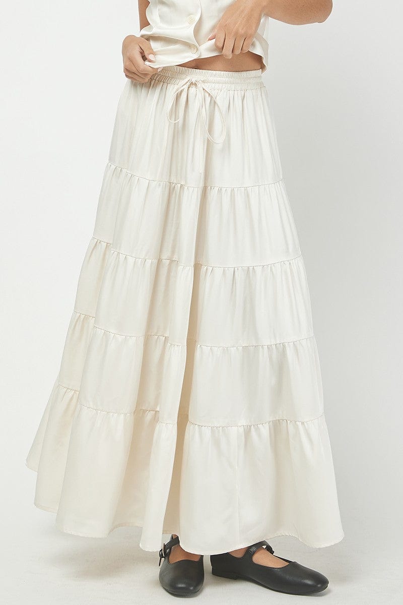 Needii Skirt Cream / S Nala Maxi Skirt