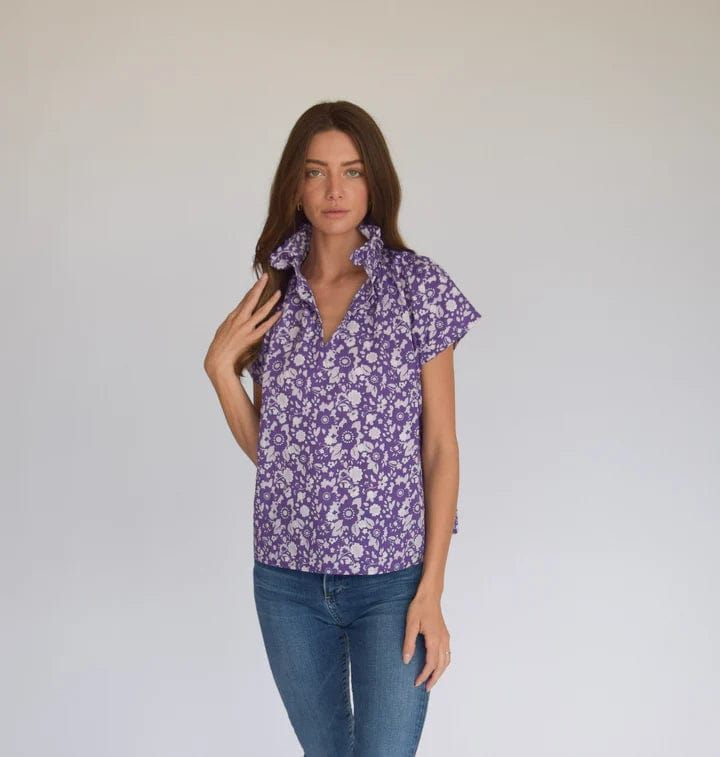 Never A Wallflower Top Vicki Short Sleeve Top