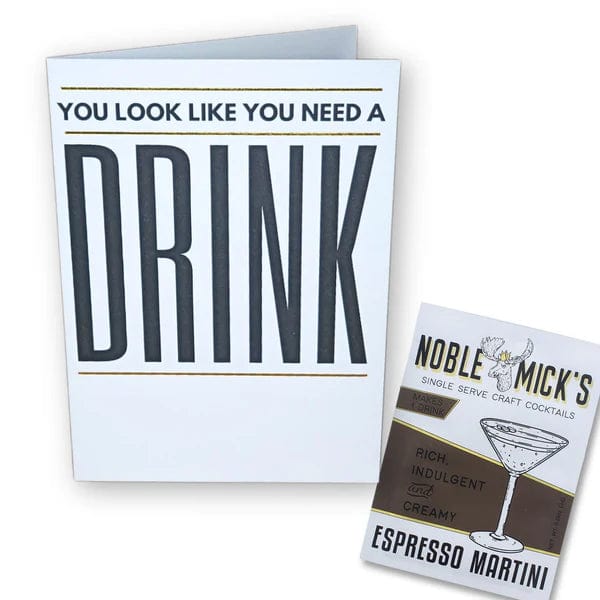 Noble Mick's Gift Espresso Martini Need A Drink Card