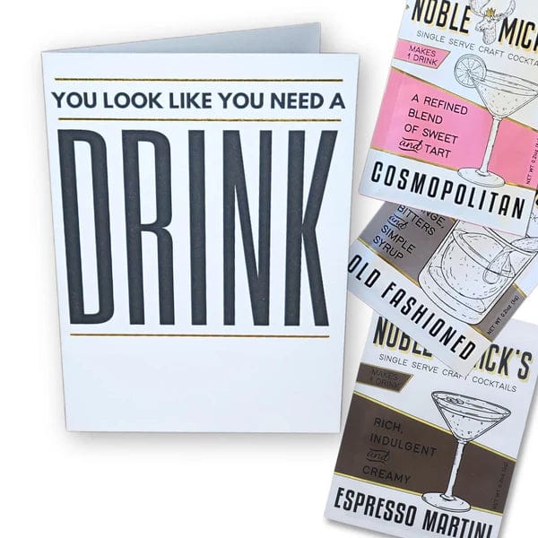 Noble Mick's Gift Need A Drink Card