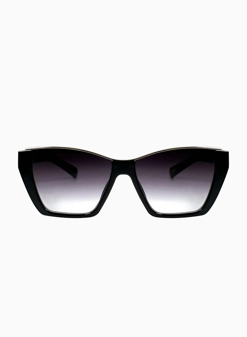 Black Belle sunglasses by Otra Eyewear featuring sleek, modern frames and tinted lenses, stylish and perfect for sunny days.
