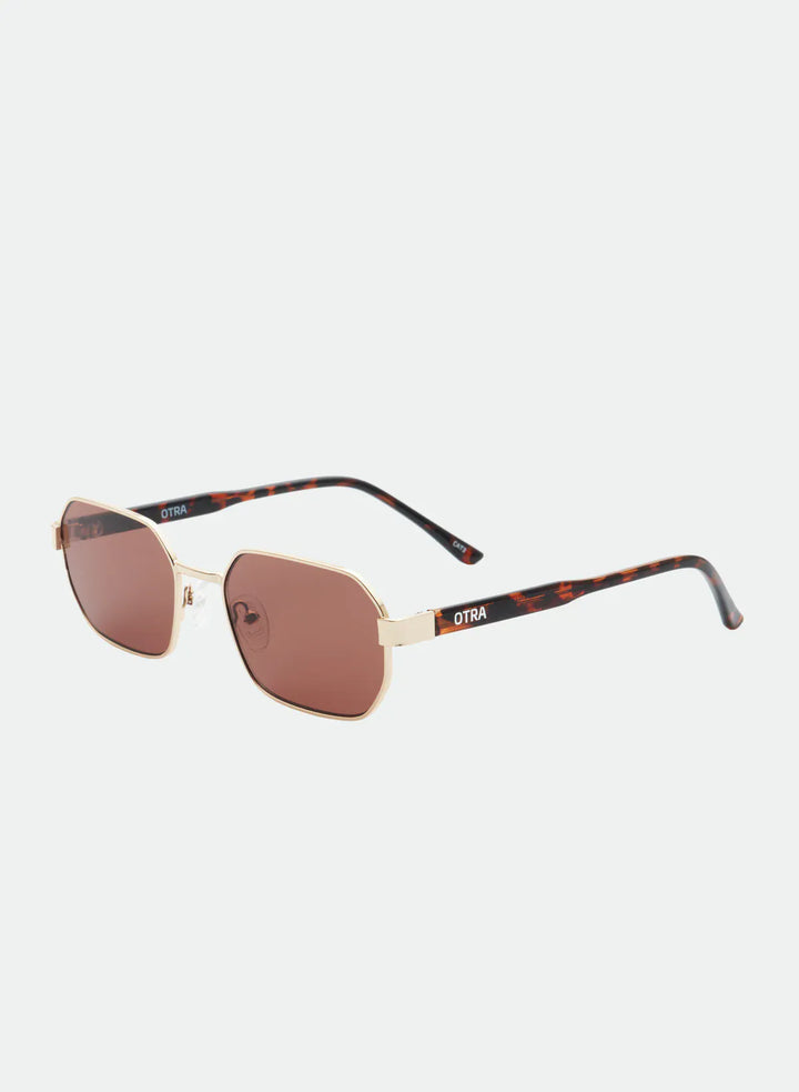 Otra Eyewear Sunglasses Gold / Brown Hannah Sunglasses