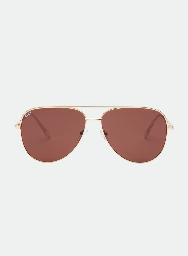 Otra Eyewear Sunglasses Gold / Smokey Brown Era Sunglasses