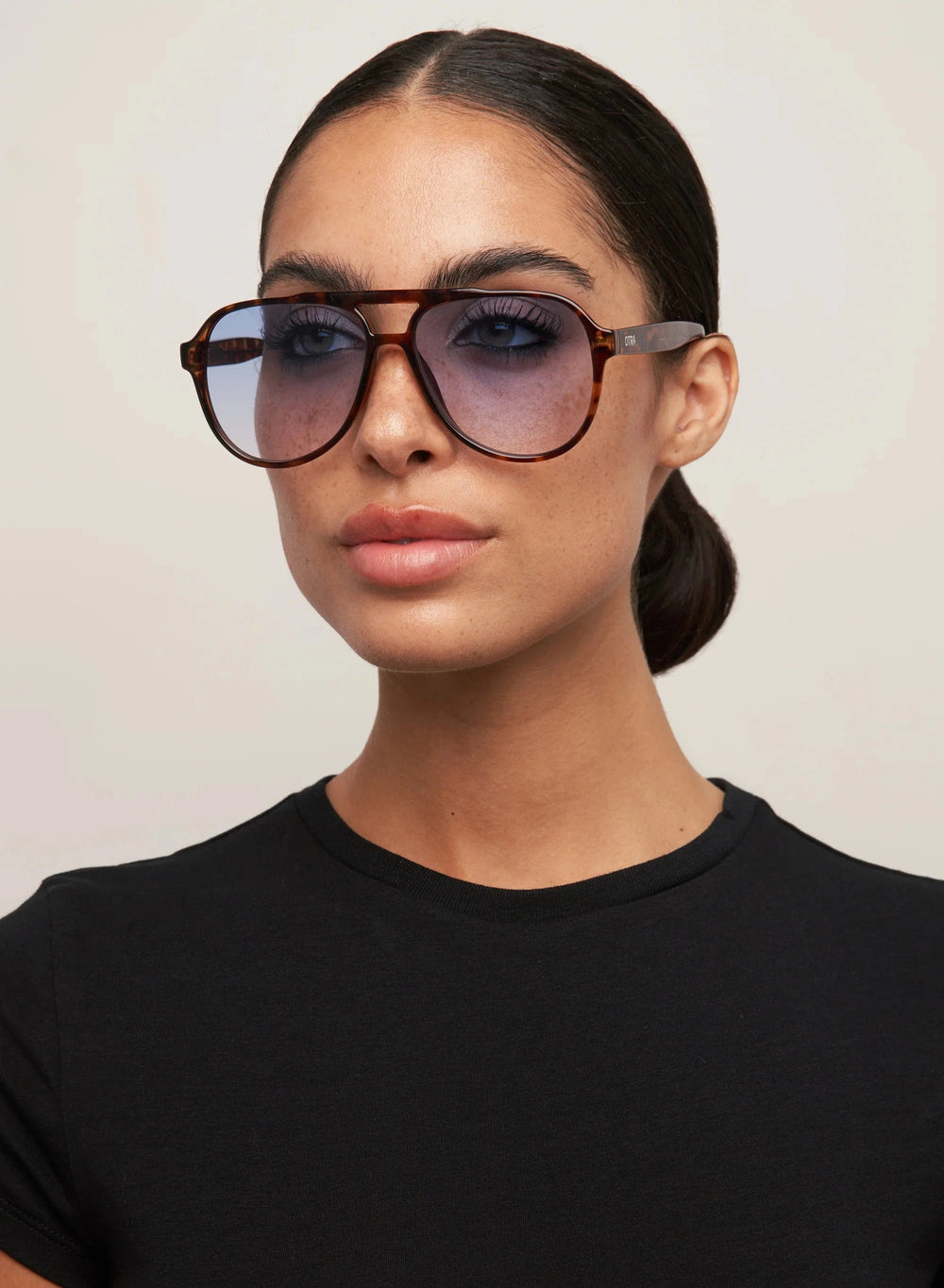 Otra Eyewear Sunglasses Tortoiseshell / Blue Fade Stevie Sunglasses