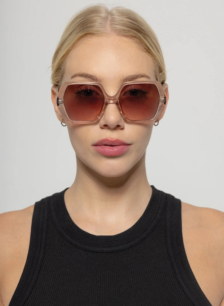 Otra Eyewear Sunglasses Transparent Taupe Fleur Sunglasses