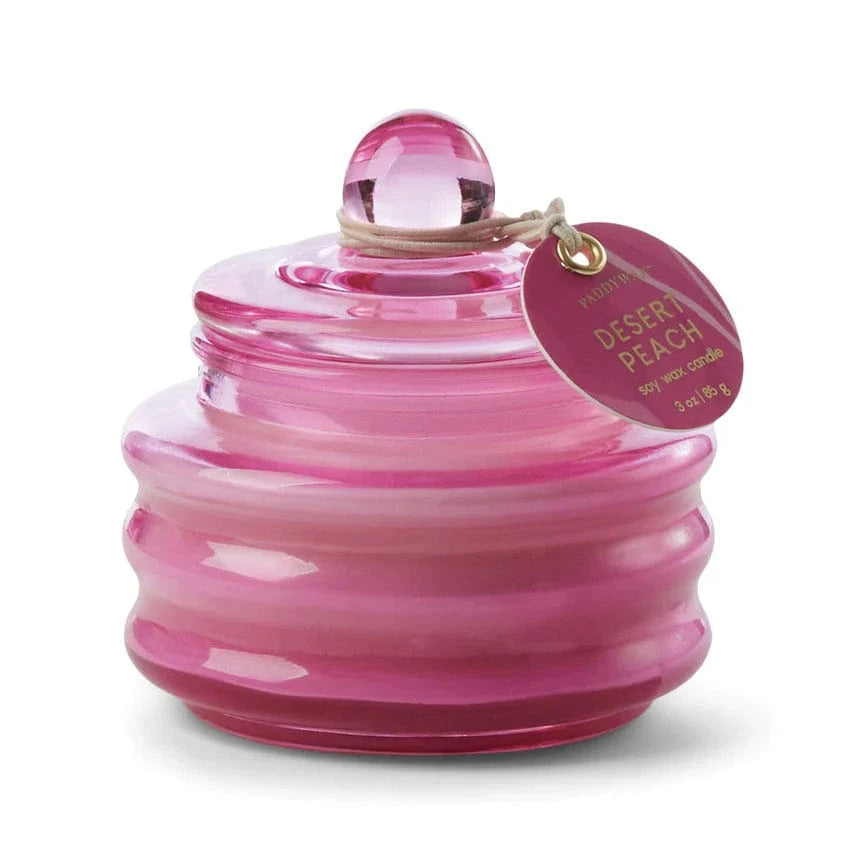 Paddywax Candle Desert Peach Beam 3oz Glass Candle