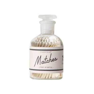 Paddywax Decor White Bottle of Matches