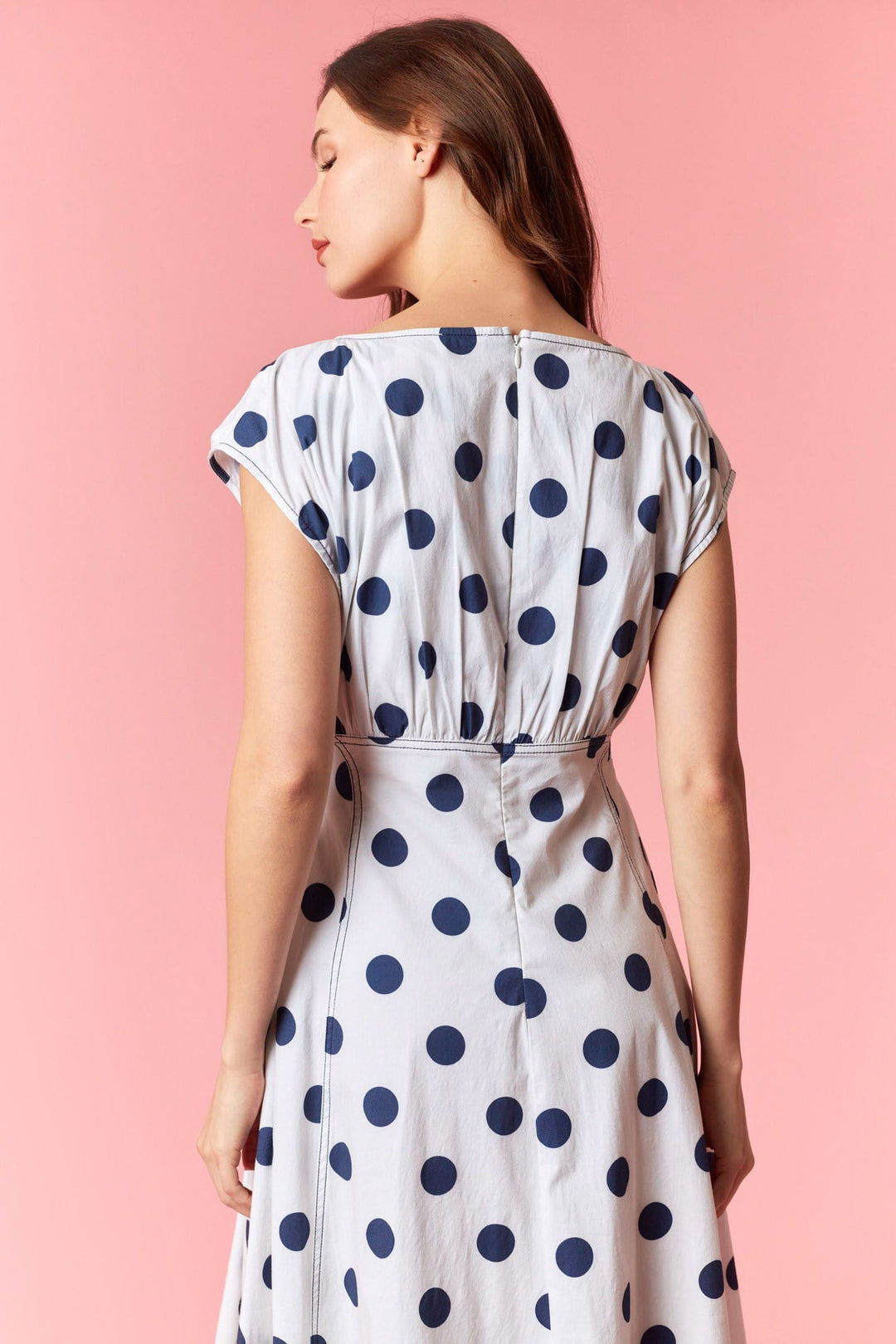 Harper Polka Dot Midi Dress Teal Poppy Harper Polka Dot Midi Dress Teal Poppy