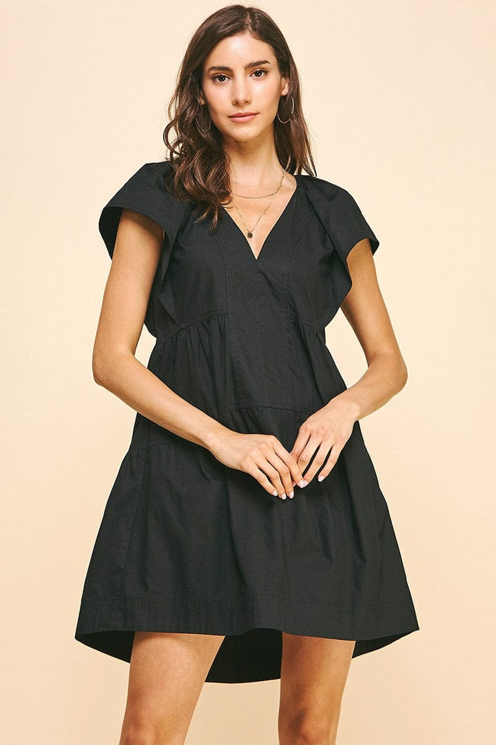 Pinch Dress Black / S Gabriella Mini Dress