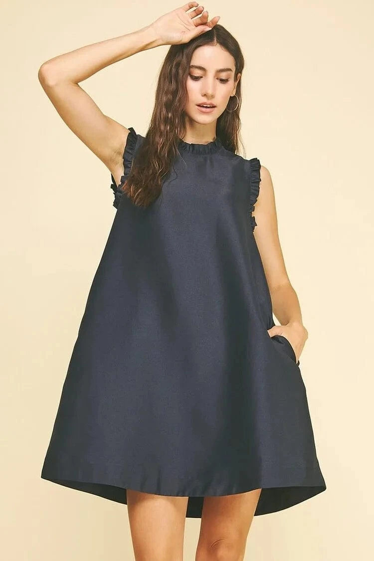 Pinch Dress Lilah Bow Tunic Dress