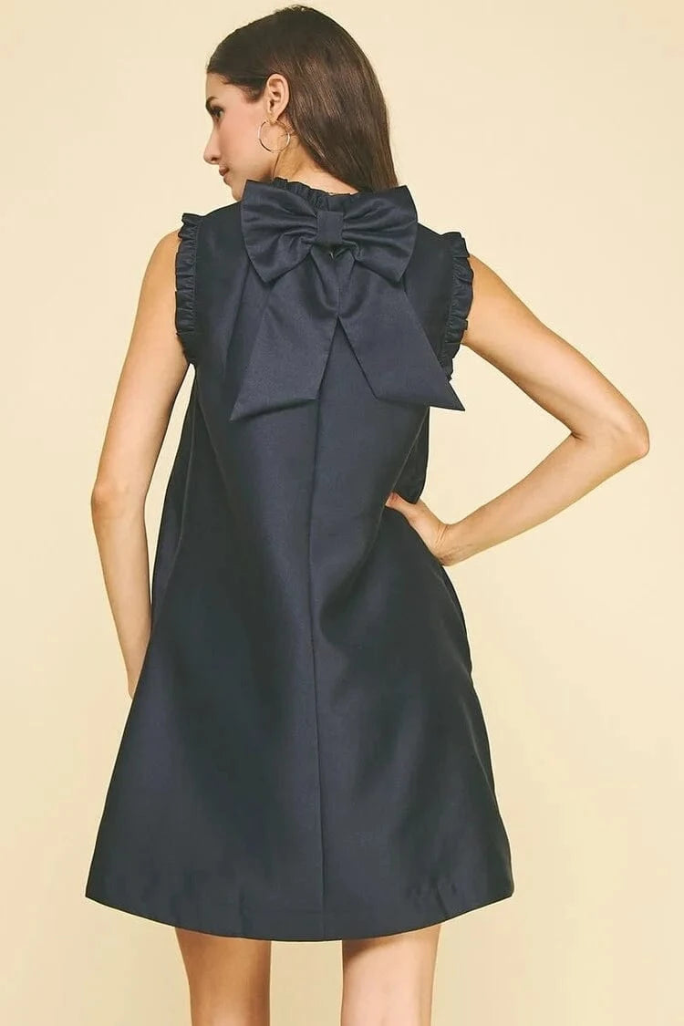 Pinch Dress Lilah Bow Tunic Dress