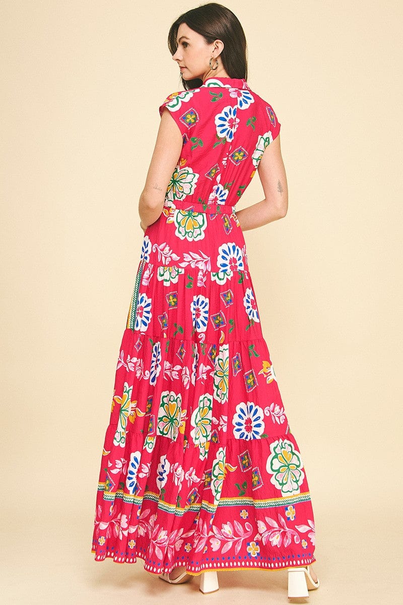 Pinch Dress Piper Floral Tiered Dress