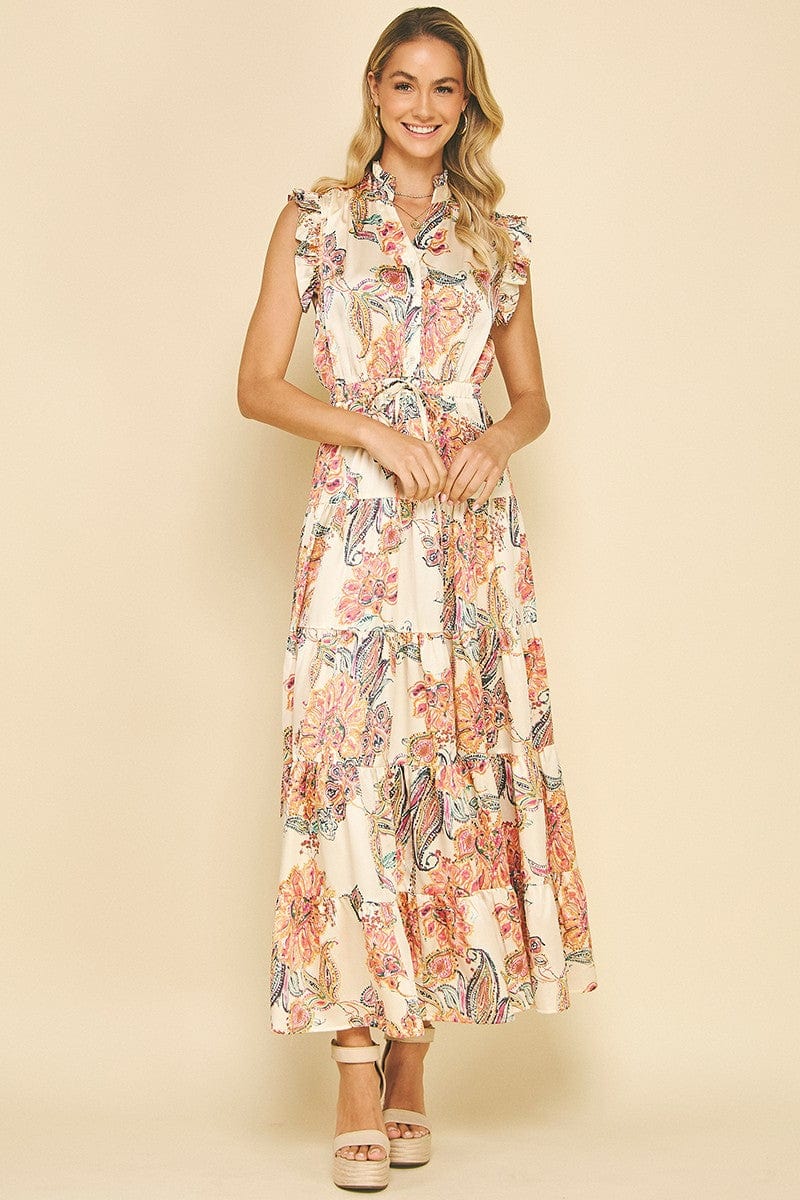 Pinch Dress Reese Floral Maxi Dress