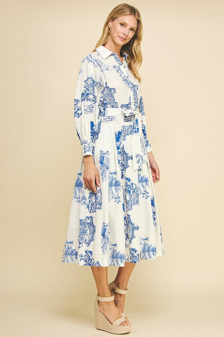 Pinch Dress Sophie Print Dress