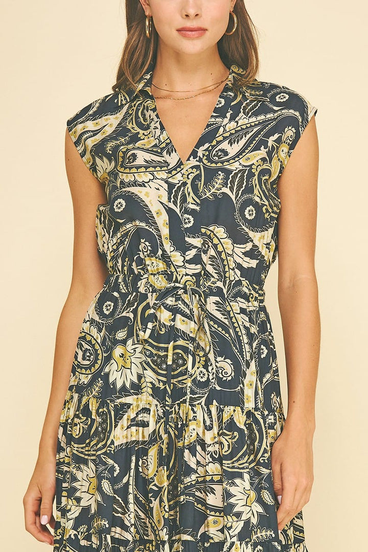 Pinch Maxi Dress Talia Paisley Maxi Dress