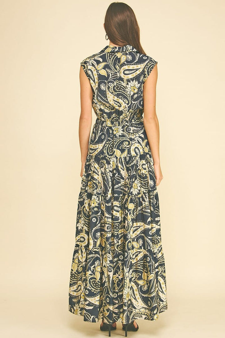 Pinch Maxi Dress Talia Paisley Maxi Dress