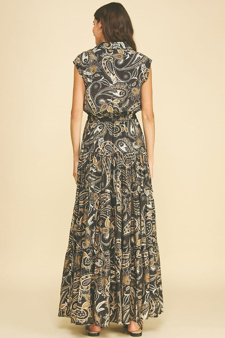 Pinch Maxi Dress Talia Paisley Maxi Dress