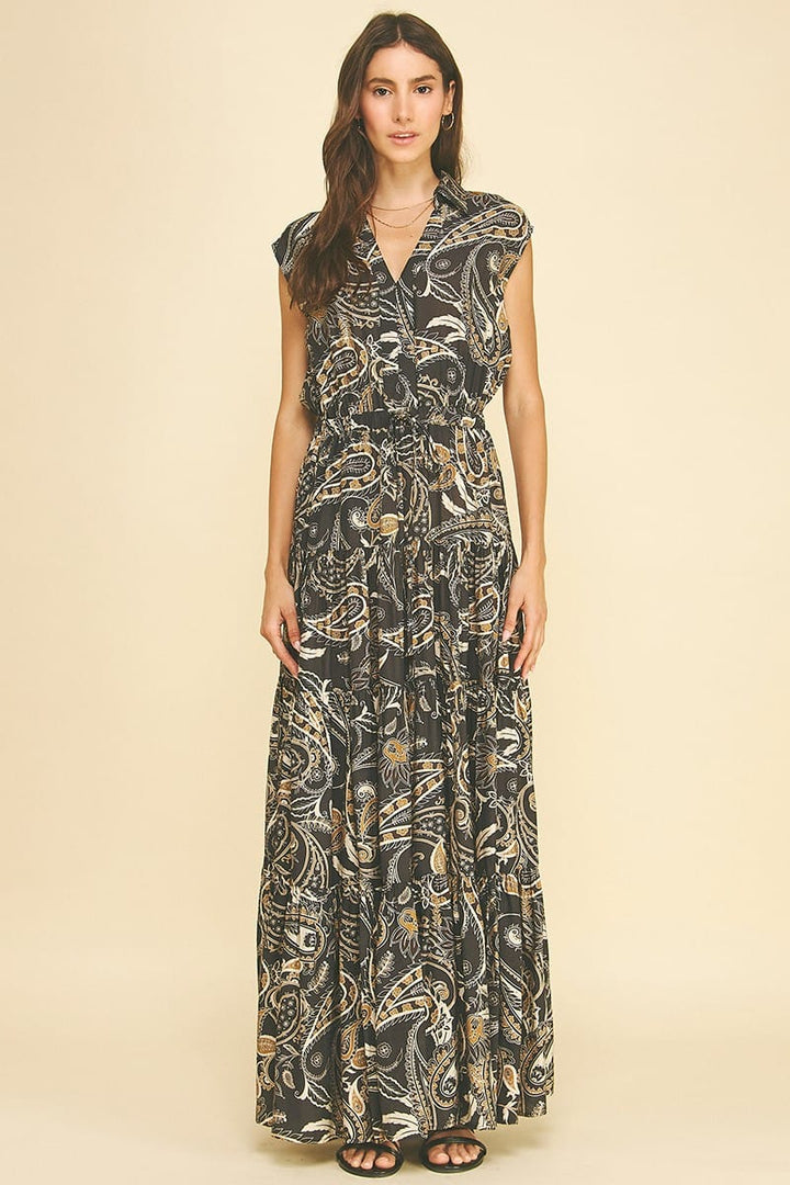 Pinch Maxi Dress Talia Paisley Maxi Dress