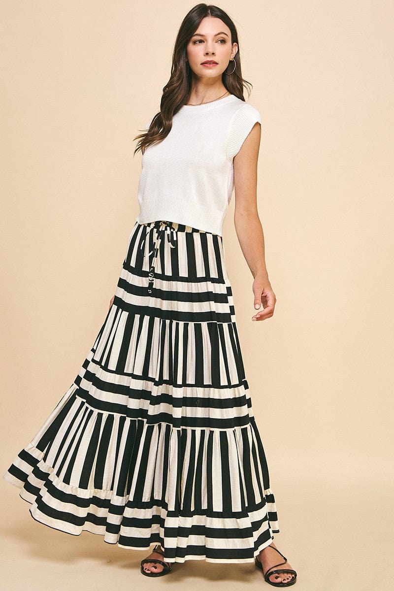 Pinch Skirt Claire Maxi Skirt