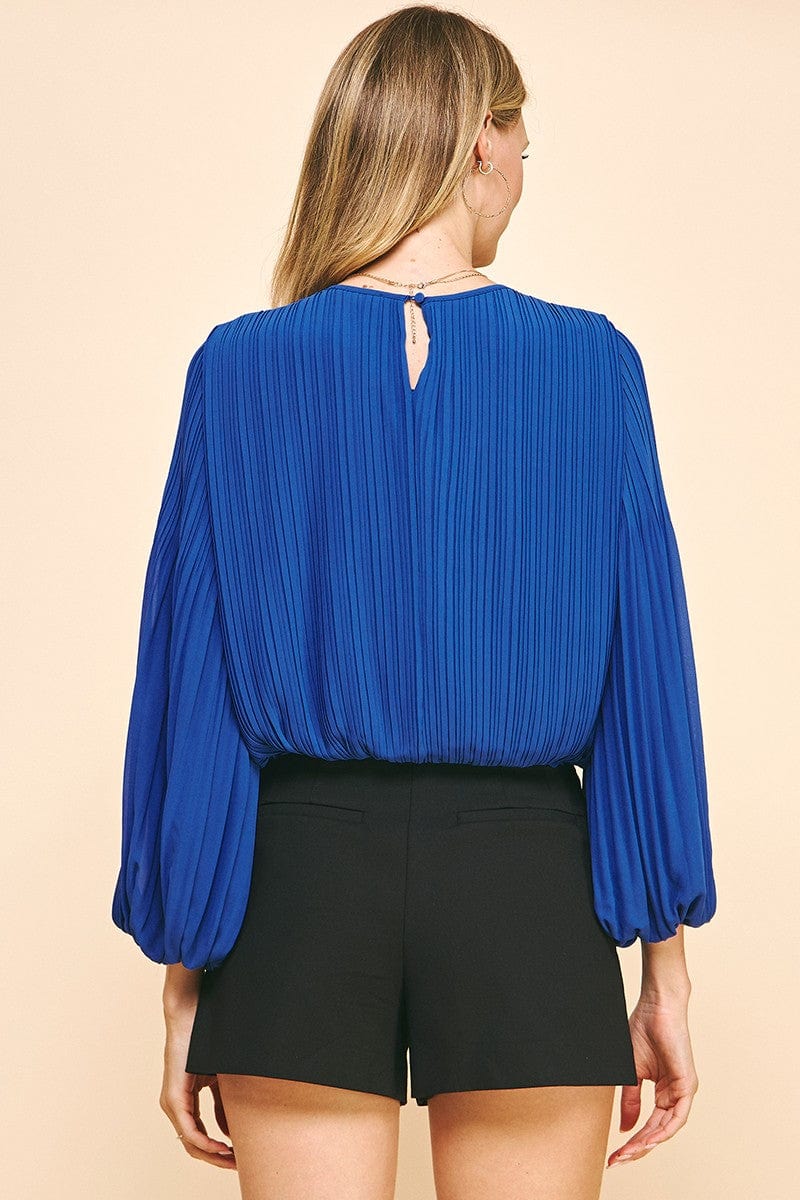 Pinch Top Adalyn Pleated Top