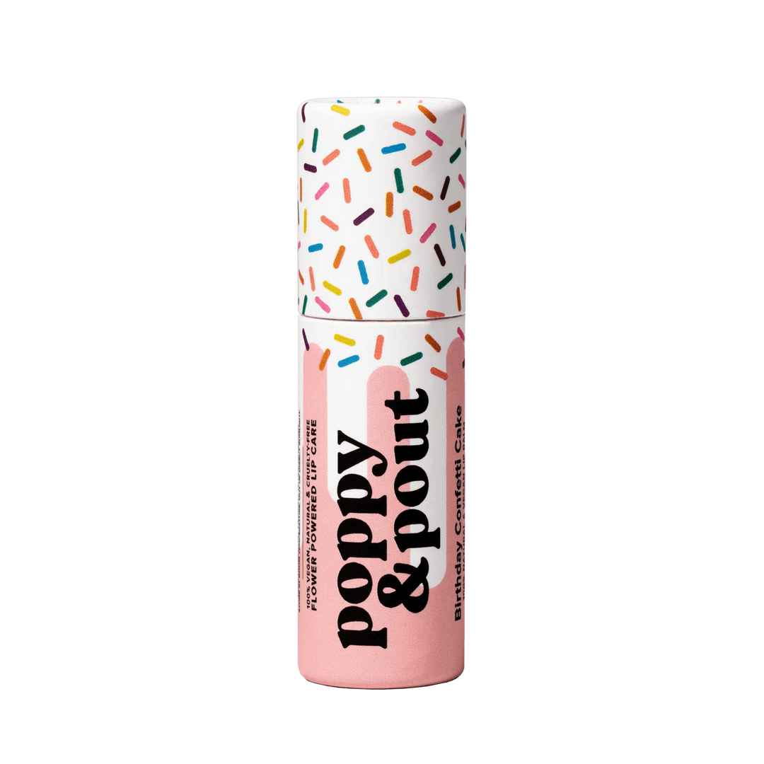 Poppy & Pout Beauty Care Birthday Confetti Cake Pink Poppy & Pout Lip Balm